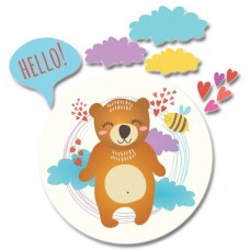 Стикер Детски Hello Bee Bear 26,5см x 27,5 cm