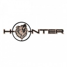 Стикер Bear Hunter 16 cm х 5 cm